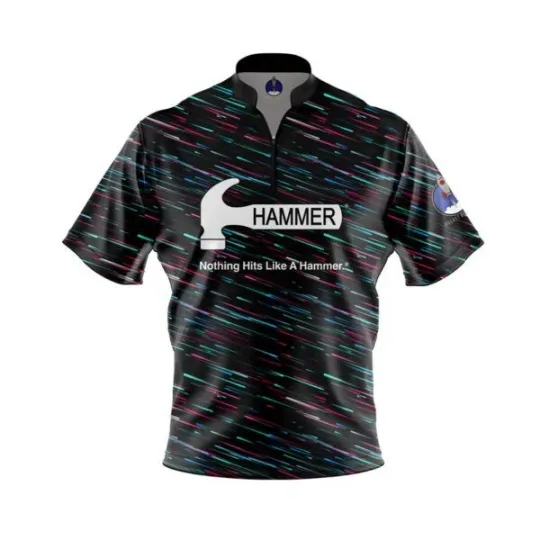 Discover Custom Name - Men's Hammer Warp Speed Bowling Jersey - USA Size