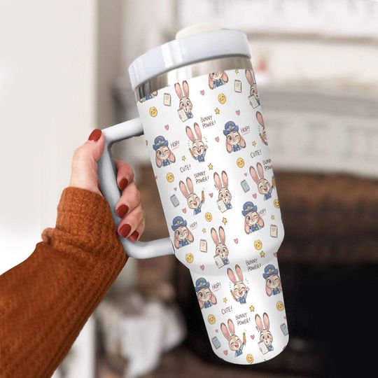 Discover 40oz Judy Hopps Zootopia Tumbler Cup, Stainless Steel Cup