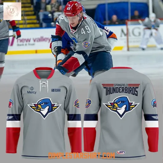 Springfield Thunderbirds Lace Hockey Jersey for Men