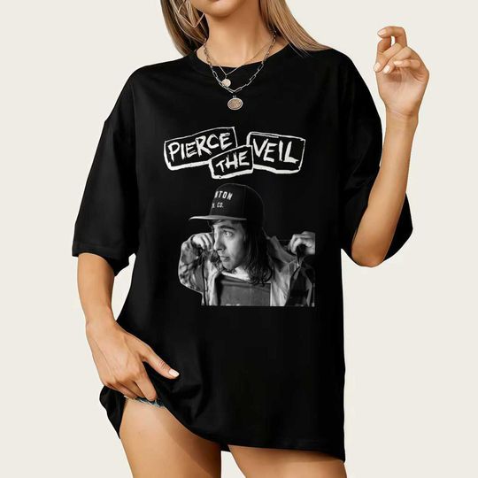 Discover Pierce The Veil Exclusive T-Shirt, Rock Music Band Merch, Gift for Rock Music Fans, Misadventures Album Tee