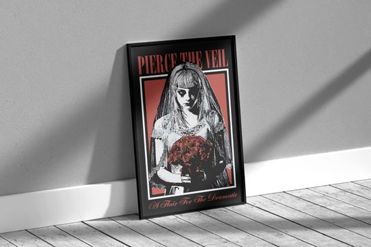 Discover Pierce the Veil Poster Print, A Flair for the Dramatic, Post hardcore Music, Album Cover Poster, Album Cover Gifts, Album Cover Art