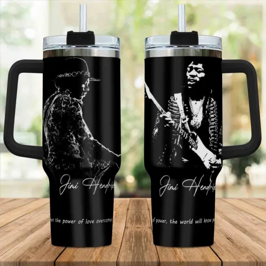 Discover Jimi Hendrix music Gift For Fans 40oz Tumbler