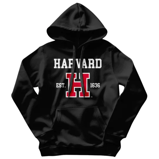 Discover Officially Licensed Harvard University - Harvard Est. 1636 Hoodie