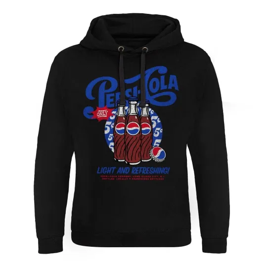 Discover Officially Licensed Pepsi - Retro Advertise Epic Hoodie