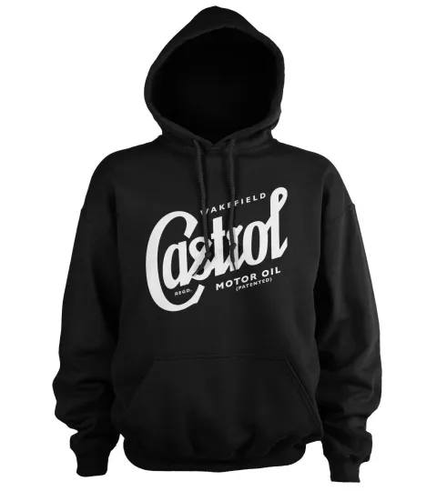 Discover Officially Licensed Castrol - Script Logo Hoodie