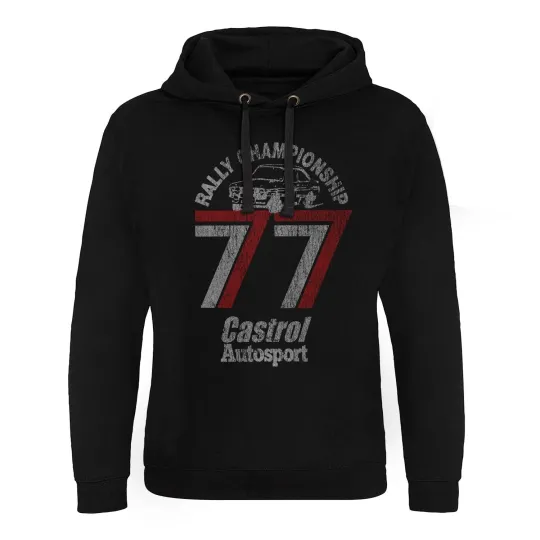 Discover Officially Licensed Castrol - 77 Epic Hoodie