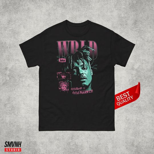 Juice Wrld Vintage T-Shirt, Retro Pop Music Concert Tee