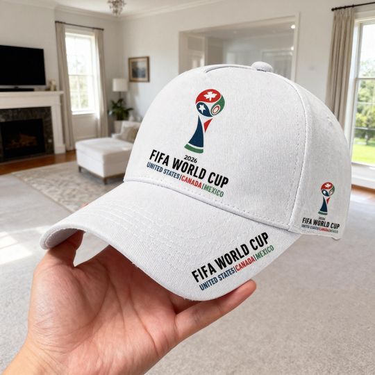 Discover 2026 USA-Mexico World Cup Logo Baseball Cap - Creative Gift Ideas, Fan Apparel
