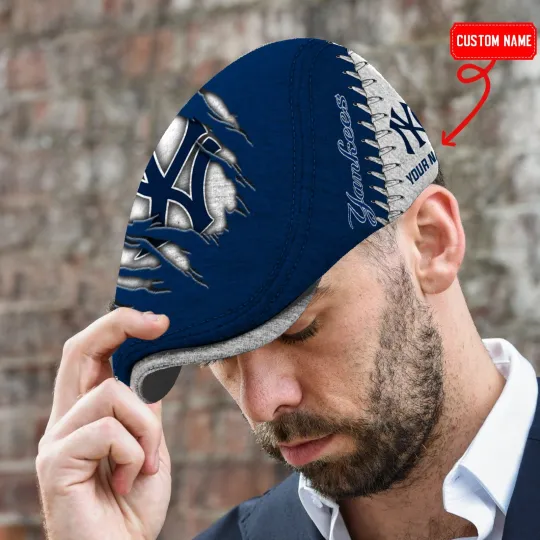 Discover New York Team Yankees Jeff Cap Yankees Driver Hat Golf Cap Flat Cap