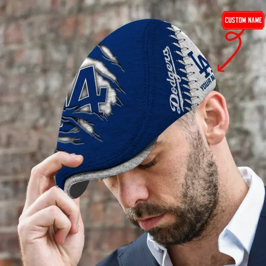 Discover Los Angeles Team Dodgers Jeff Cap Dodgers Driver Hat Golf Cap Flat Cap