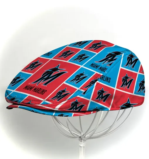 Discover Miami Team Marlins Jeff Cap Marlins Driver Hat MLB Golf Cap MLB Flat Cap for men