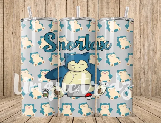 PKM Sn Lax Straight 20oz Insulated Stainless Steel Tumbler with Lid and Straw