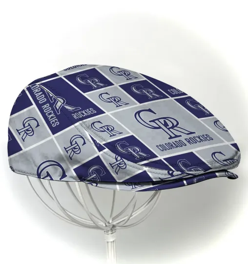 Discover Colorado Team Rockies Jeff Cap Rockies Driver Hat MLB Golf Cap MLB Flat Cap