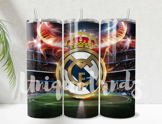 Discover Soccer Stadium 20oz Tumbler with Lid and Straw Insulated Stainless Steel