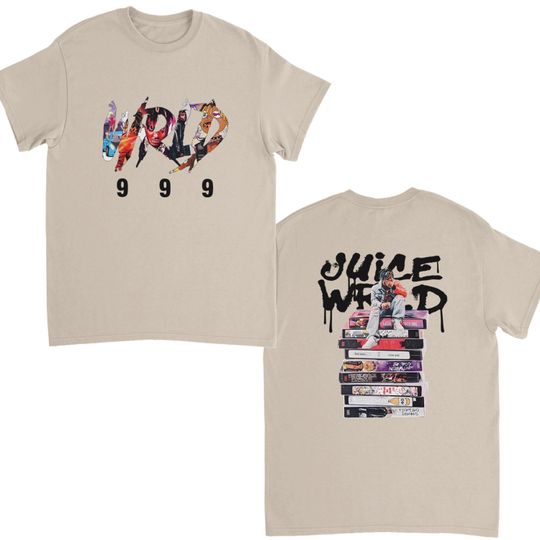 Discover Vintage Juice WRLD Rap Tee, 90s Inspired Hip Hop Shirt