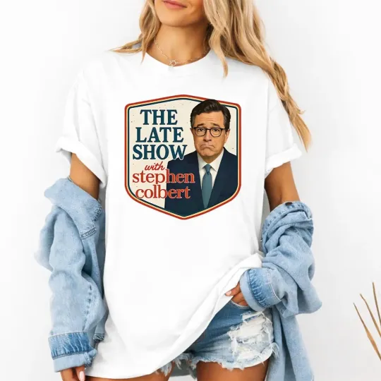 Discover The Last Show Shirt the Late Show Colbert Gift Historic TV Show T-Shirt