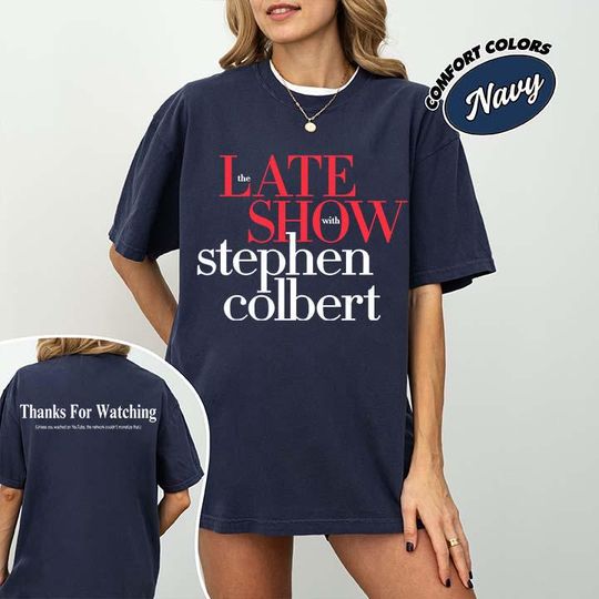 Discover The Last Show With Stephen Colbert 2026 T Shirt