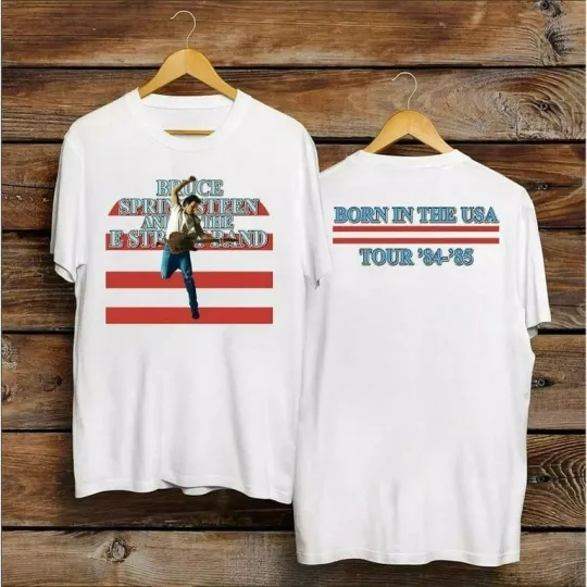 Discover Bruce Springsteen Born In The USA 1984-85 Tour T-Shirt