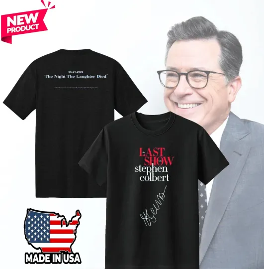 Discover "The Lasst Show" with Colberrt 2026 T-Shirt