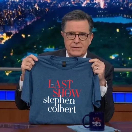 Discover "The Last Show" with Colbert 2026 T-Shirt