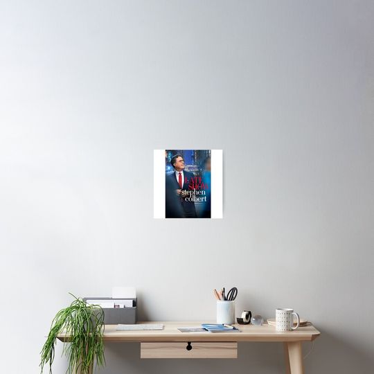 Discover The Late Show Vertical Poster
