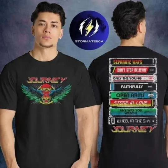 Discover Journey Final Frontier Tour 2026 An Evening With Journey Graphic T-Shirt