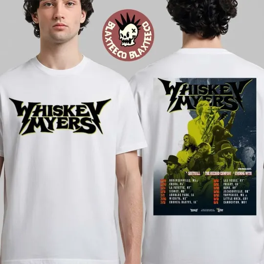 Discover Whiskey Myer Southern Hospitality Tour 2026 North America Summer T-Shirt