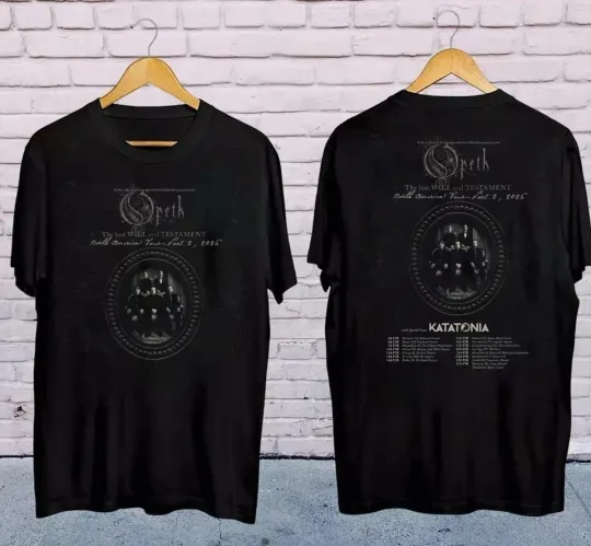 Discover Opeth - The Last Will And Testament North American Tour 2026 T-Shirt