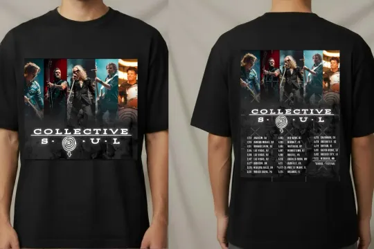 Discover Collective Soul 30Th Tour America 2026 Concert Classic T-Shirt