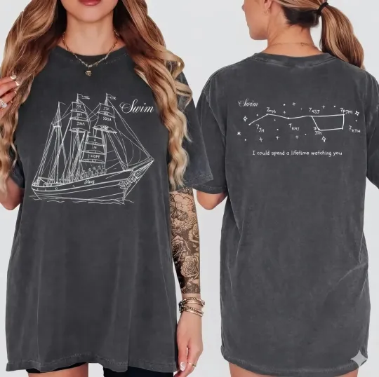 Discover b t s world tour 2026 concert shirt, arirang swim track t-shirt