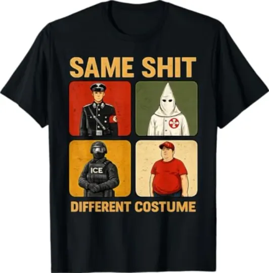 Discover Same Sh*t Different Costume Vintage Funny T-Shirt for Men and Women