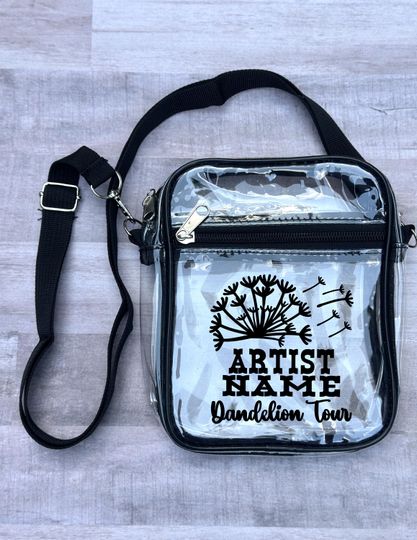 Dandelion Tour 2026 Clear Stadium Crossbody Bag