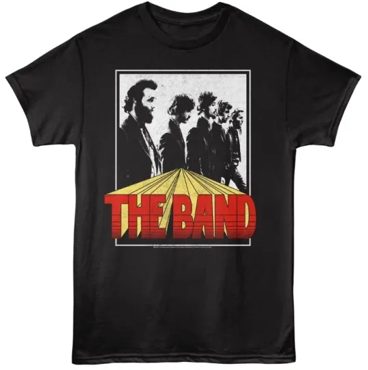 Discover The Band 60s T-Shirt Music Rock N Roll Black