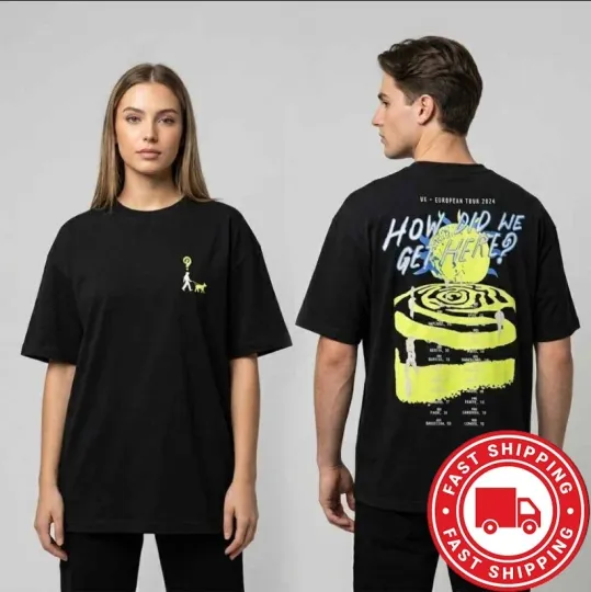 Discover Louis Tomlinson How Did We Get Here Tour 2026 Stockholm Avicii Arena T-Shirt