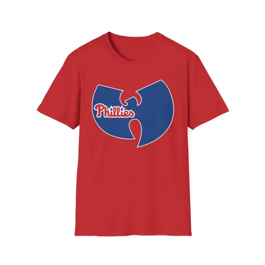 Philadelphia Phillies Baseball T-Shirt with Band Clan Graphic