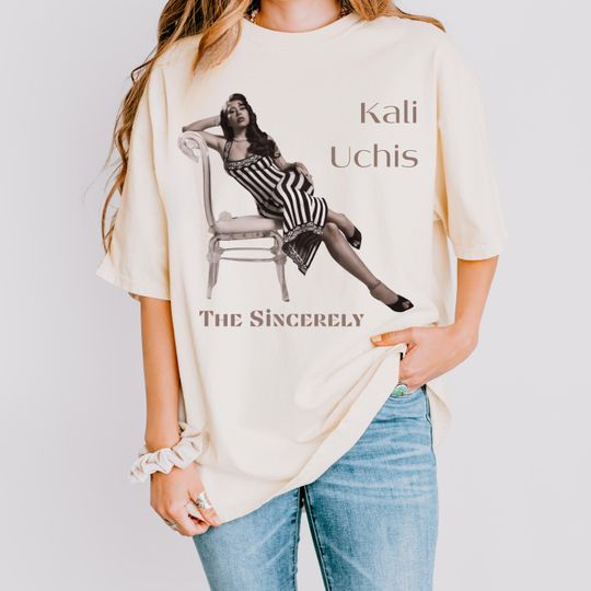 Discover Kali Uchis Concert Tee: 'The Sincerely' Vintage Graphic C\Shirt