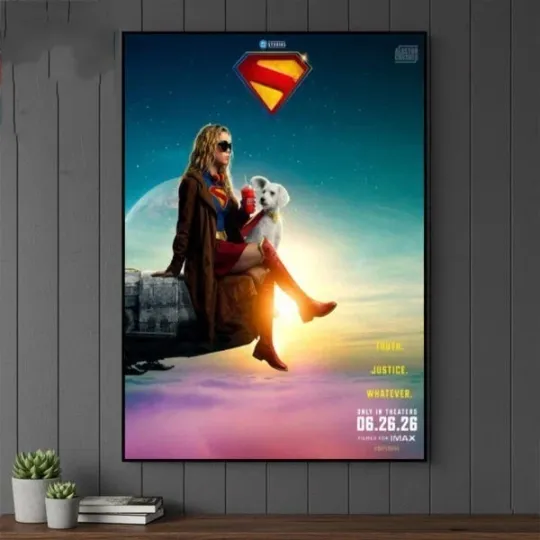 Discover NEW! Supergirl Movie On Theaters June 26 2026 Poster