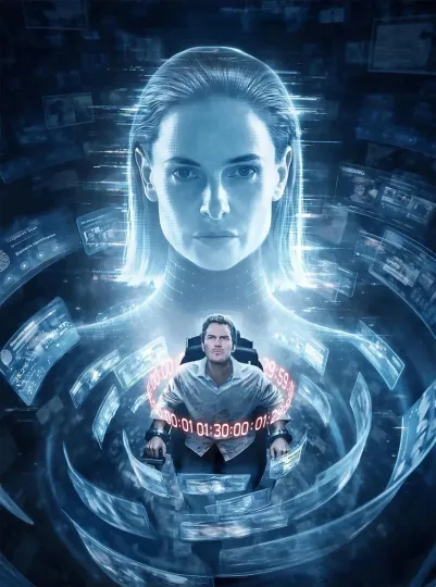 Discover Mercy (2026) Movie Poster Vertical Premium Matte Poster