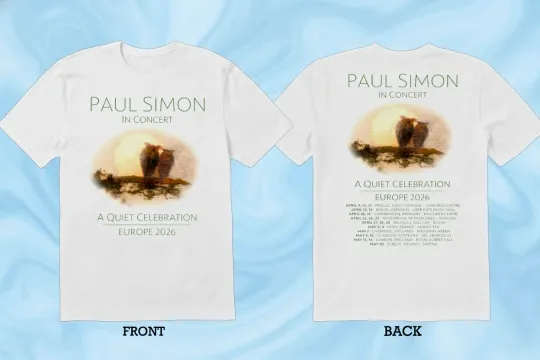 Discover For Fan Paul Simon 2026 European Tour A Quiet Celebration T-shirtS to 5XL NZ942