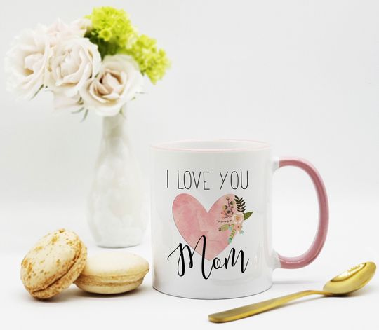 Discover I Love You Mom Mug / Mom Coffee Mug / Mom Christmas Gift / Gift for Mom / Mom Coffee Cup / Mother's Day gift / Mom Present