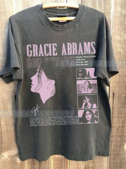 Discover Retro Gracie Bootleg 90s Shirt , Good Riddance Abrams Tshirt