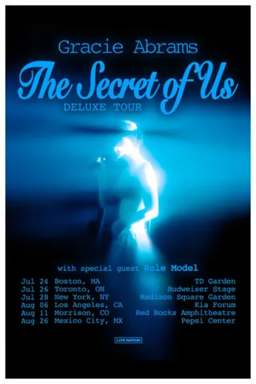 Gracie Abrams US Tour Vertical Poster