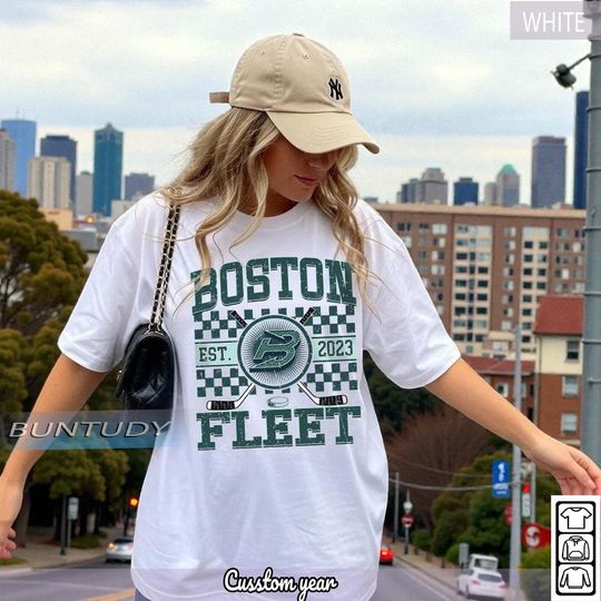 Discover Vintage Boston Fleet T-shirt, Fleet Crewneck, Boston Hockey Fan shirt, Hockey Women, Retro 90s Fleet