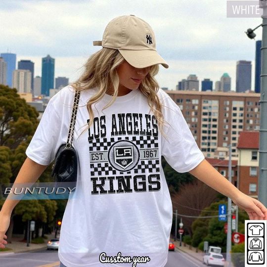 Discover Los Angeles Kings Vintage Hockey T-shirt, LA Hockey Crewneck, Retro Kings Shirt