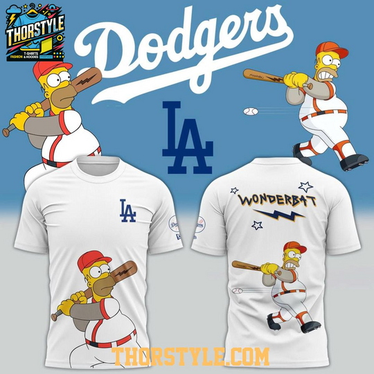 Los Angeles Dodgers x The Simpsons 2026 Night T-Shirt