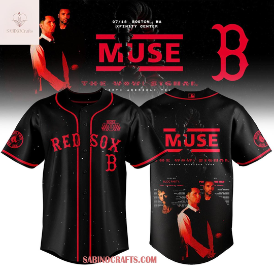 Boston Red Sox MUSE 2026 North American Tour Baseball Jersey
