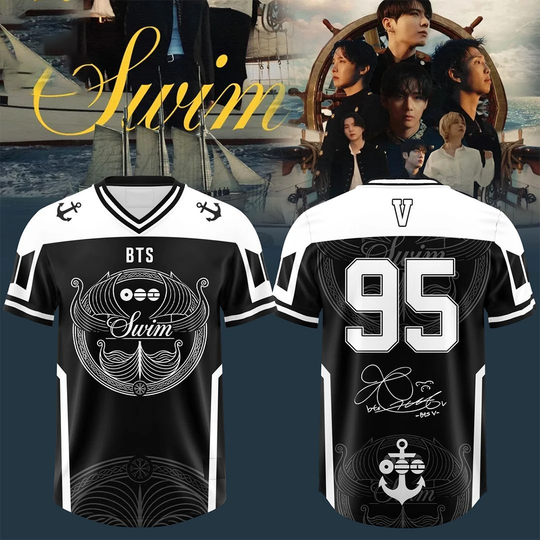 Bts Swim Arirang Album Mixed Football Jersey 2026
