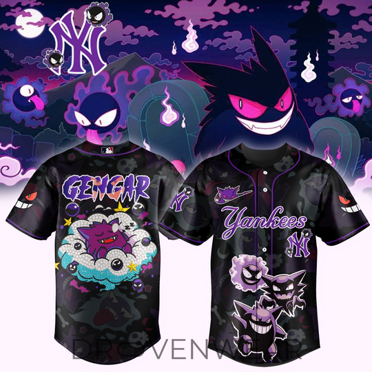 Discover New York Yankees x PKM Gengar Special Edition Jersey