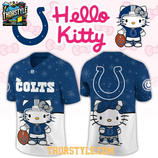 Indianapolis Colts Hello Kitty Gameday Football Jersey