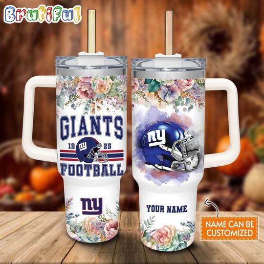 Discover New York Giants Football 40oz Tumbler With Handle